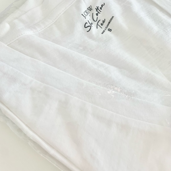 J.CREW VINTAGE SLUB COTTON TEE - Picture 6 of 7